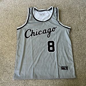 RARE CHICAGO BULLS Jersey w/ White Sox Colors NWOT